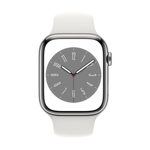 0016535 apple-watch-series-8-gps-cellular-45mm-stainless-steel-case-with-sport-band-regular